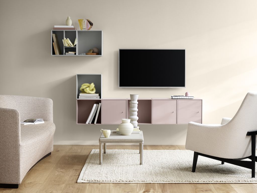 Goldkant Montana Mini Tvbench Nordic Mushroom W